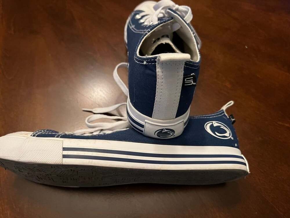 SKICKS Penn State Nittany Lions Low-Top Canvas Sneakers Blue White